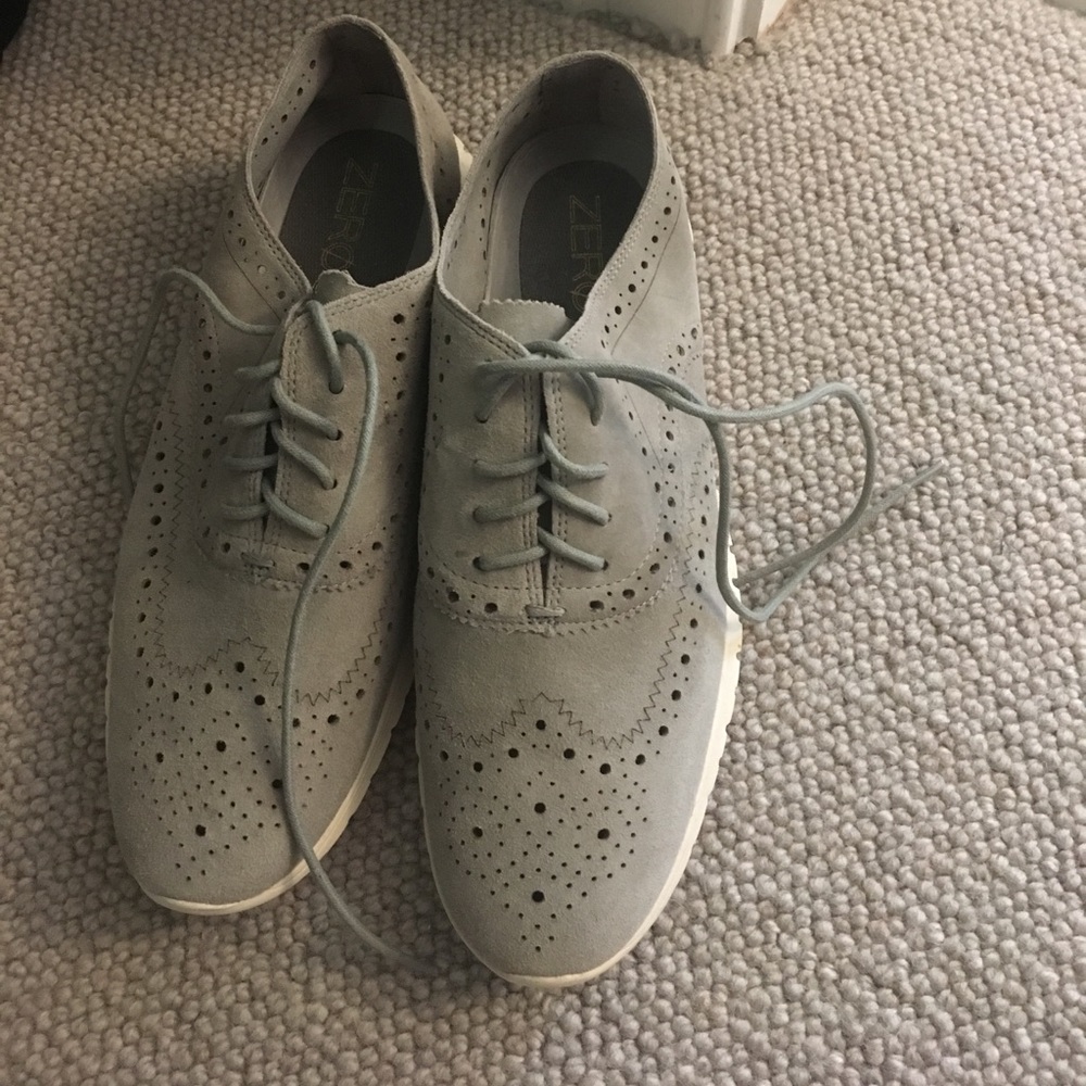 🆕 and fun grey cole haan sneakers size 7.5